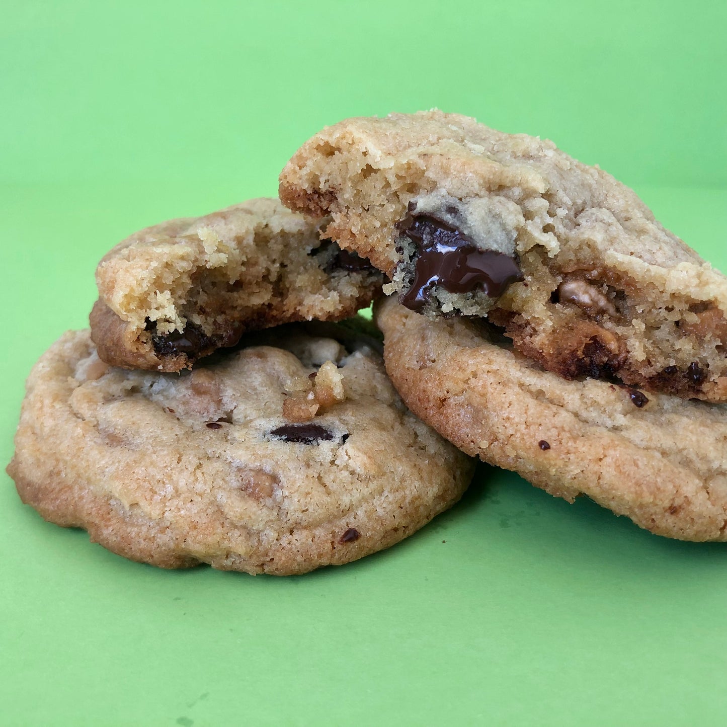 Salted Caramel Chocolate Chip Cookies
