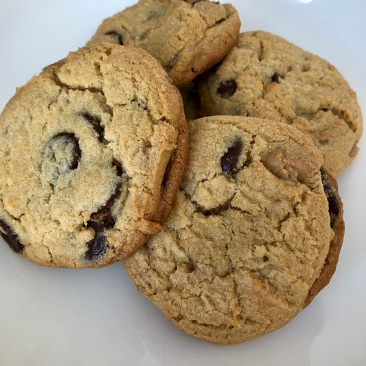 Salted Caramel Chocolate Chip Cookies