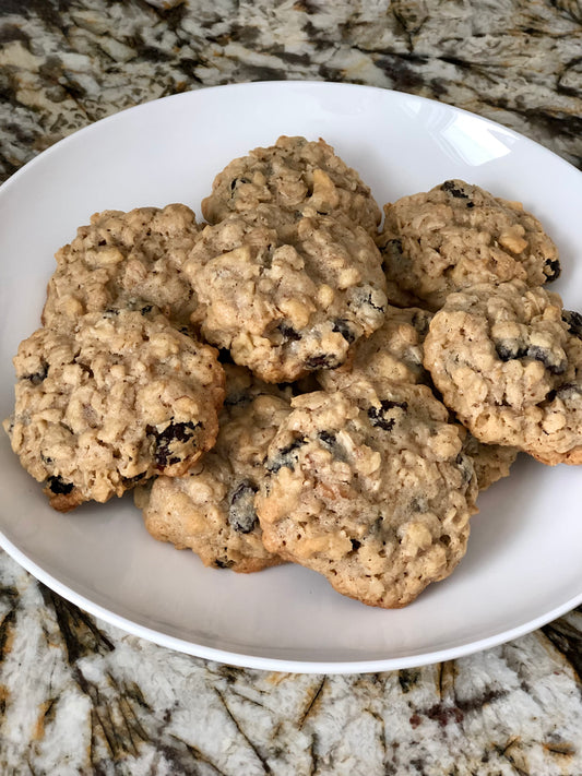 Oatmeal Raisin Walnut Cookies